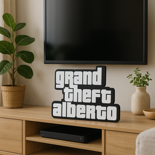 Cartel GTA Personalizado