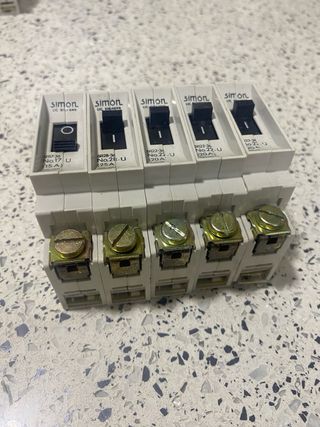 Lote 5 Interruptores Simon/Siemens