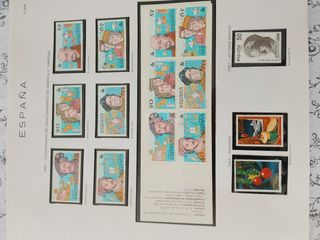 Lote Sellos España 1986 a 1989