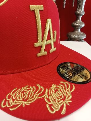 Gorra New Era 59Fifty Roja Bordada
Talla 7.1/2