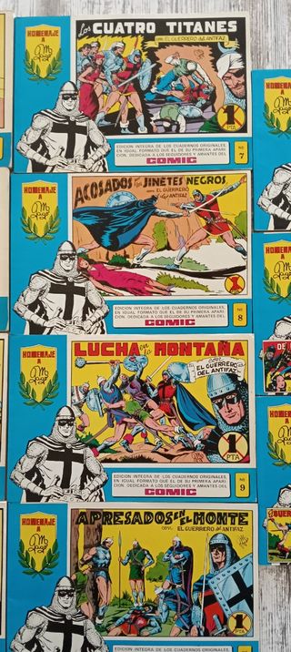 11 Cómics El Guerrero del Antifaz. N° 3-13 (1981)