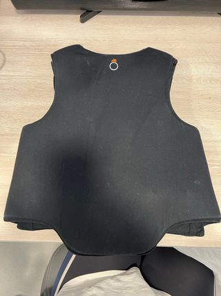 Chaleco equitación Fouganza negro