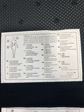 Chaleco equitación Fouganza negro