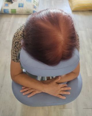 Vendo silla terapéutica plegable en buen estado.