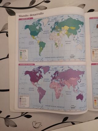 Atlas de geografía. 3 ESO