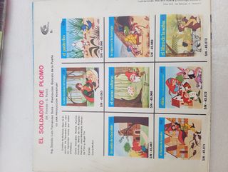 Vinilo Infantil El soldadito de plomo