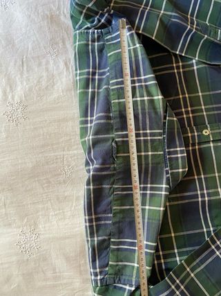 CAMISA DE CUADROS AZUL Y VERDE EASY WEAR