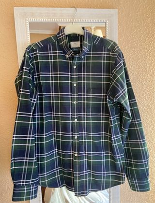 CAMISA DE CUADROS AZUL Y VERDE EASY WEAR