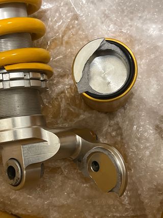 Öhlins KA 6460 ZX6R roto, para reparar o piezas.