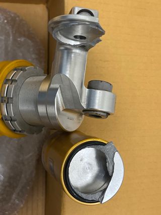 Öhlins KA 6460 ZX6R roto, para reparar o piezas.