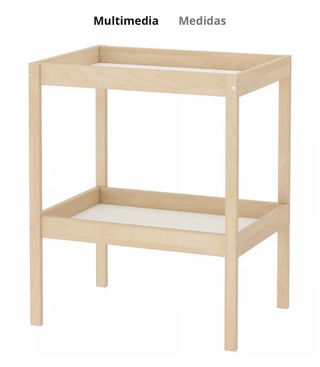 Cambiador bebé Ikea + colchoneta