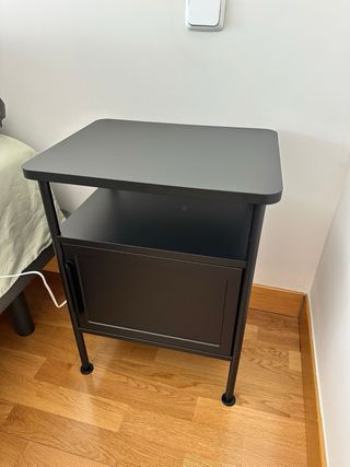 2 mesitas de noche GRÅFJÄLLET antracita