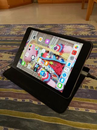 iPad mini 2 con funda protectora