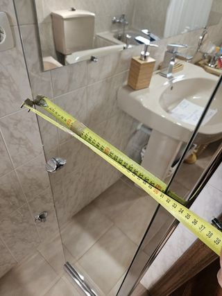 Estantería espejo baño vestidor puerta