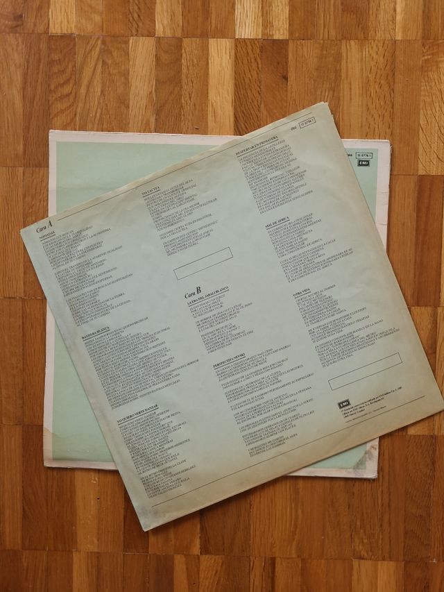 Franco Battiato Nómadas LP