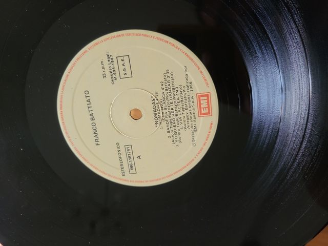 Franco Battiato Nómadas LP