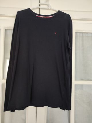 Camiseta Tommy Hilfiger Negra Talla 14-16años 