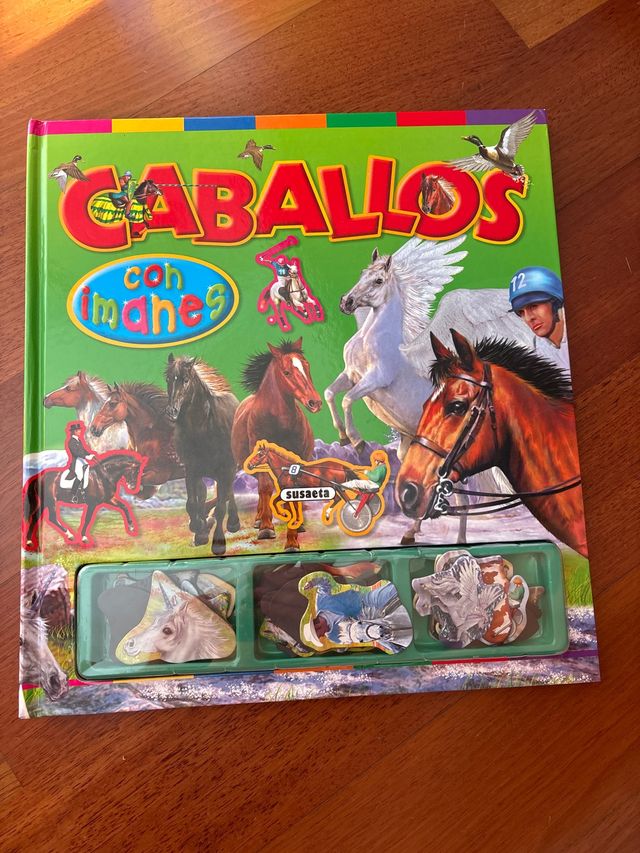 Caballos con imanes libro