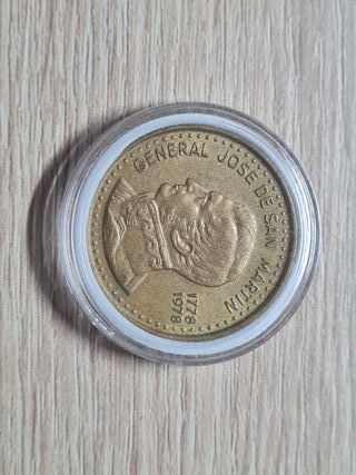 Moneda 100 Pesos Argentina 1978 José de San Martín