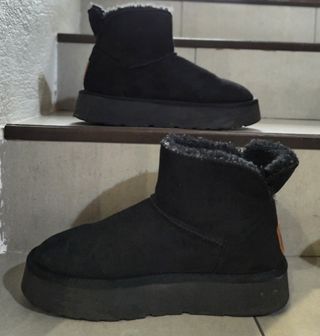 Botines negros XTI tipo Ugg talla 39