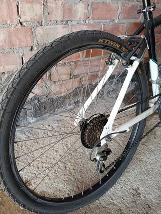 Bicicleta Peugeot 26 Blanca