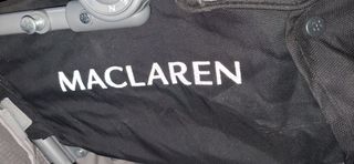 Carrito Gemelar Maclaren Negro