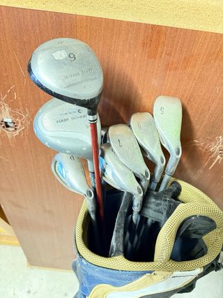 Bolsa de golf con palos