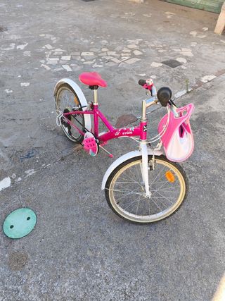 Bicicleta infantil rosa