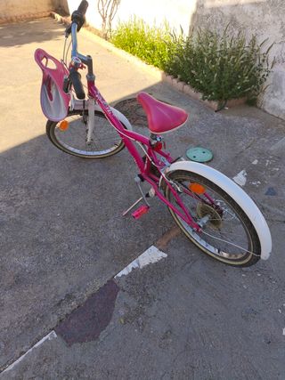 Bicicleta infantil rosa