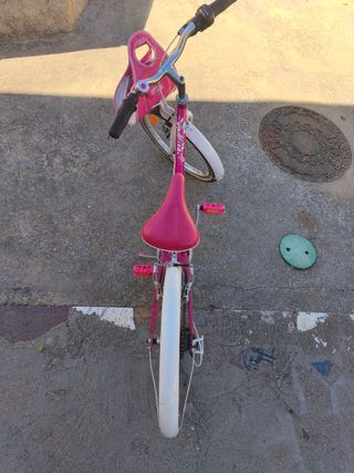 Bicicleta infantil rosa