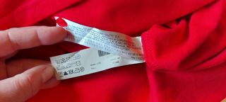 Polo Massimo Dutti Hombre Manga Larga Rojo