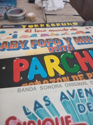 Discos Infantiles Enrique y Ana y Teresa Rabal par