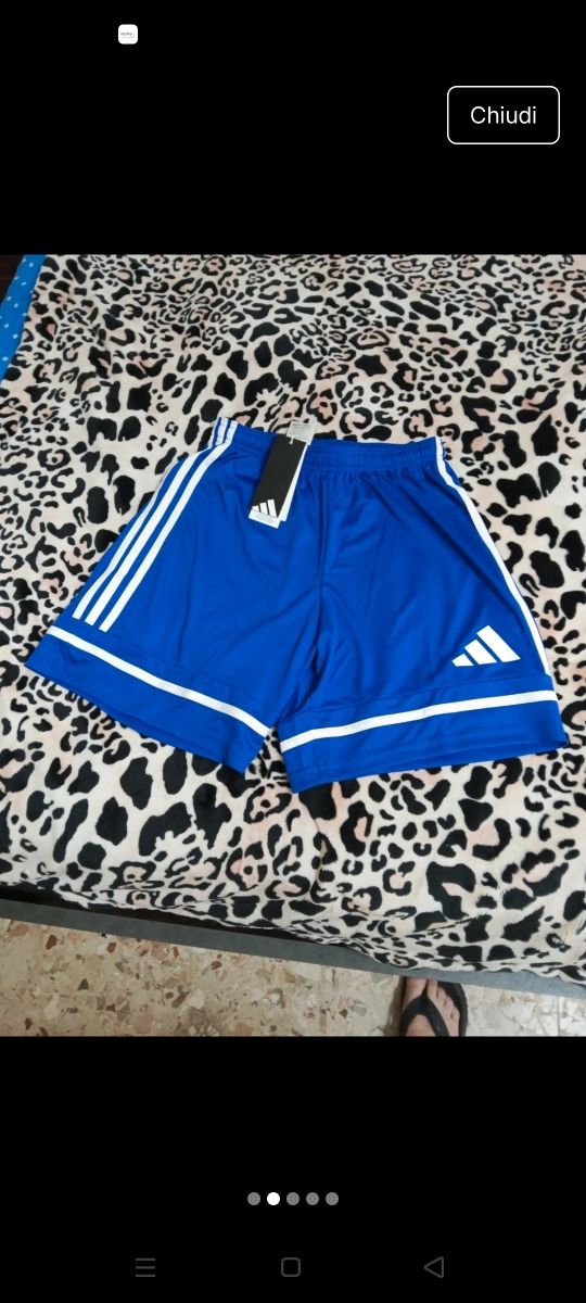 Pantaloncini Adidas Blu