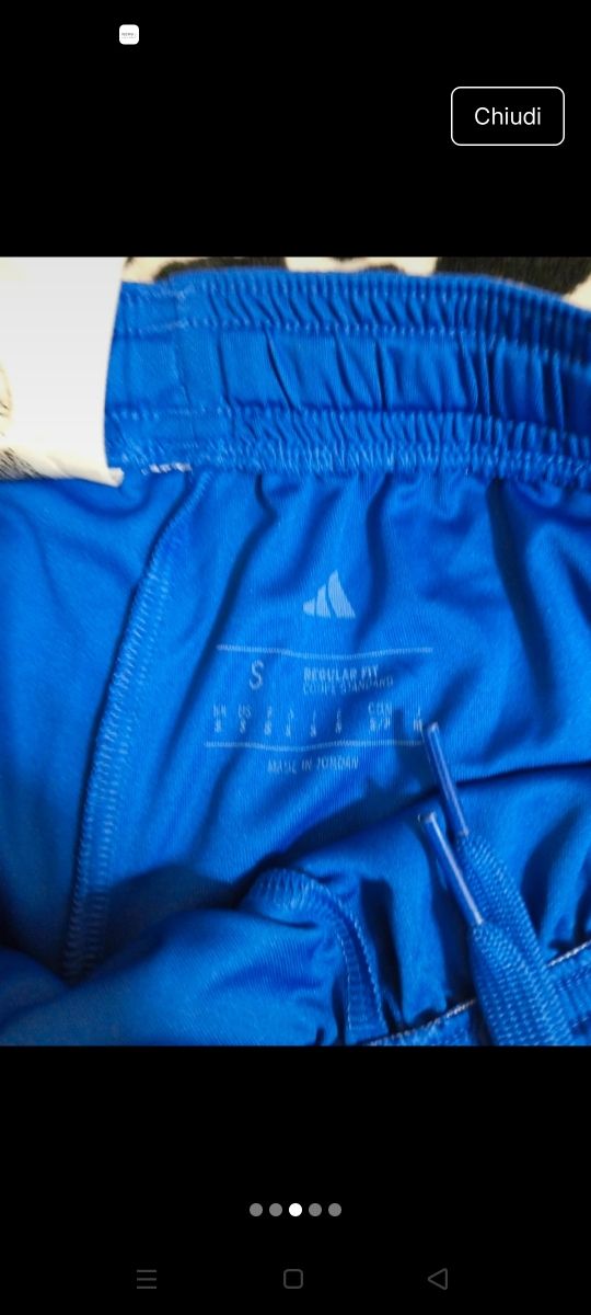 Pantaloncini Adidas Blu