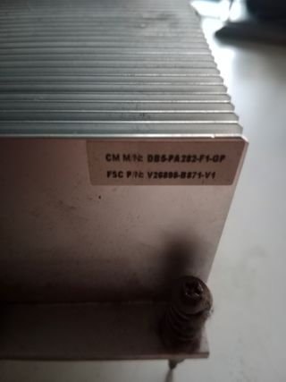 Dissipatore Fujitsu v26898-b871-v1 DB5-PA282-F1-GP