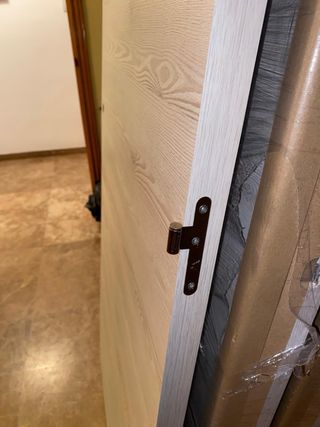 2 Puertas de Interior Madera Clara