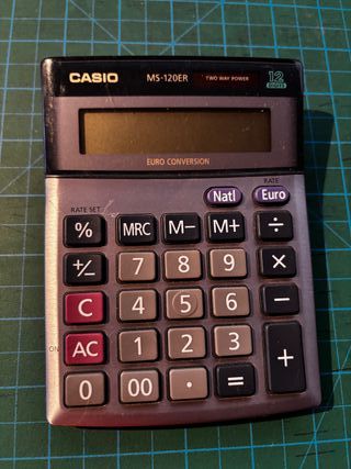Calculadora Casio MS-120ER