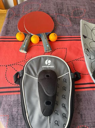 2 Raquetas Tenis de Mesa Cornilleau con funda 
