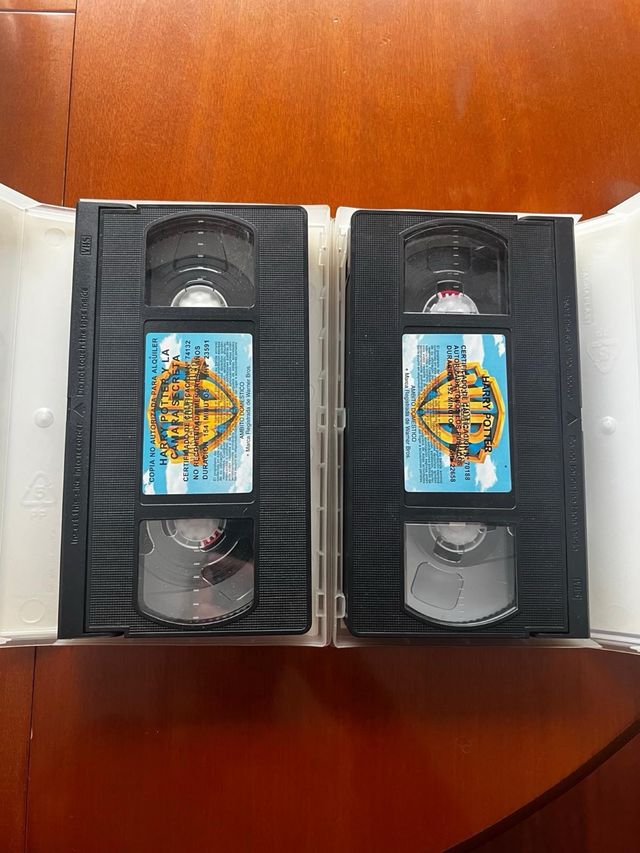 Películas Harry Potter VHS (Español)