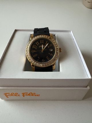 Reloj Folli Follie Dorado y Negro