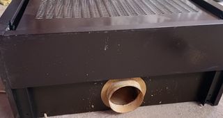 Campana extractora encastrada vertical