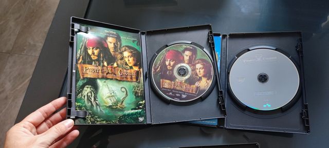 Pirati dei Caraibi cofanetti DVD