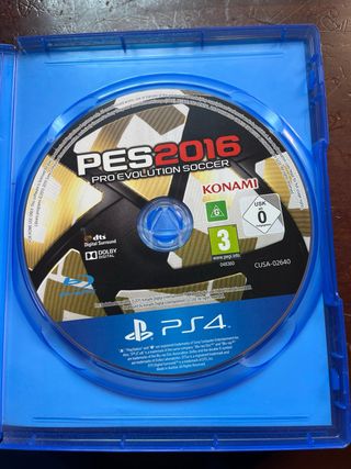 PES 2016 Pro Evolution Soccer PS4