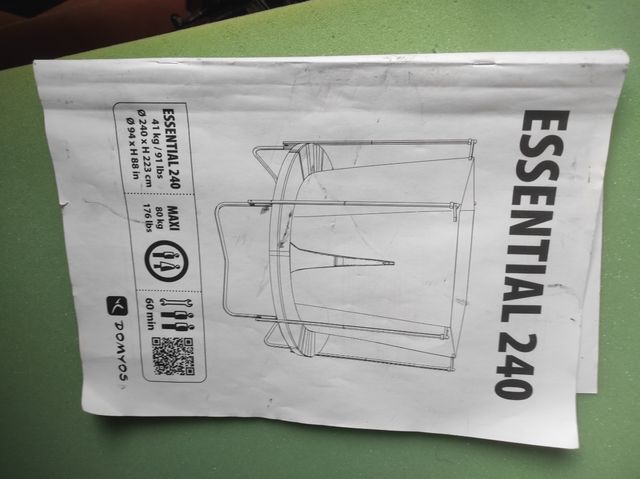 Cama elástica Decathlon 240 cm