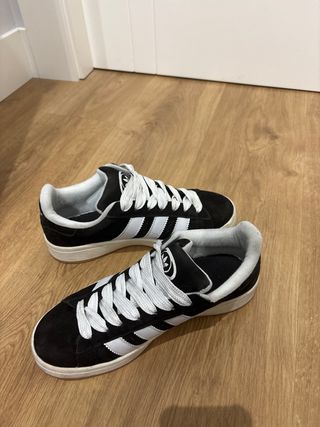 Zapatillas Adidas Campus Talla 39 Negras