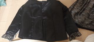 Traje Baturra Niña Blanco