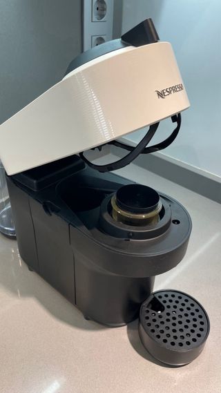 Cafetera Nespresso Krups Vertuo Pop Blanca