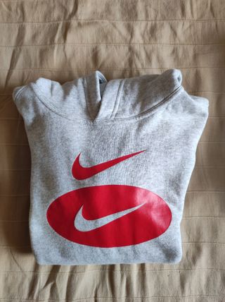 Sudadera Nike gris niño