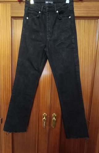 Pantalón Zara Negro Talla 36