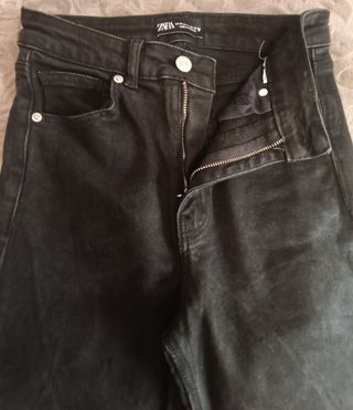 Pantalón Zara Negro Talla 36